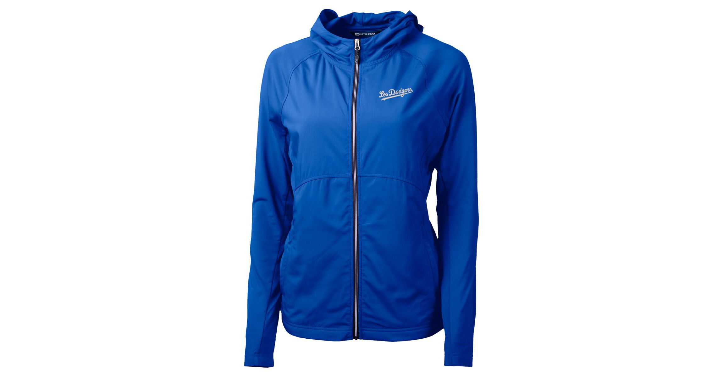 MLB Los Angeles Dodgers City Connect Adapt Eco Knit Hybrid Recycled Full-Zip Hoodie