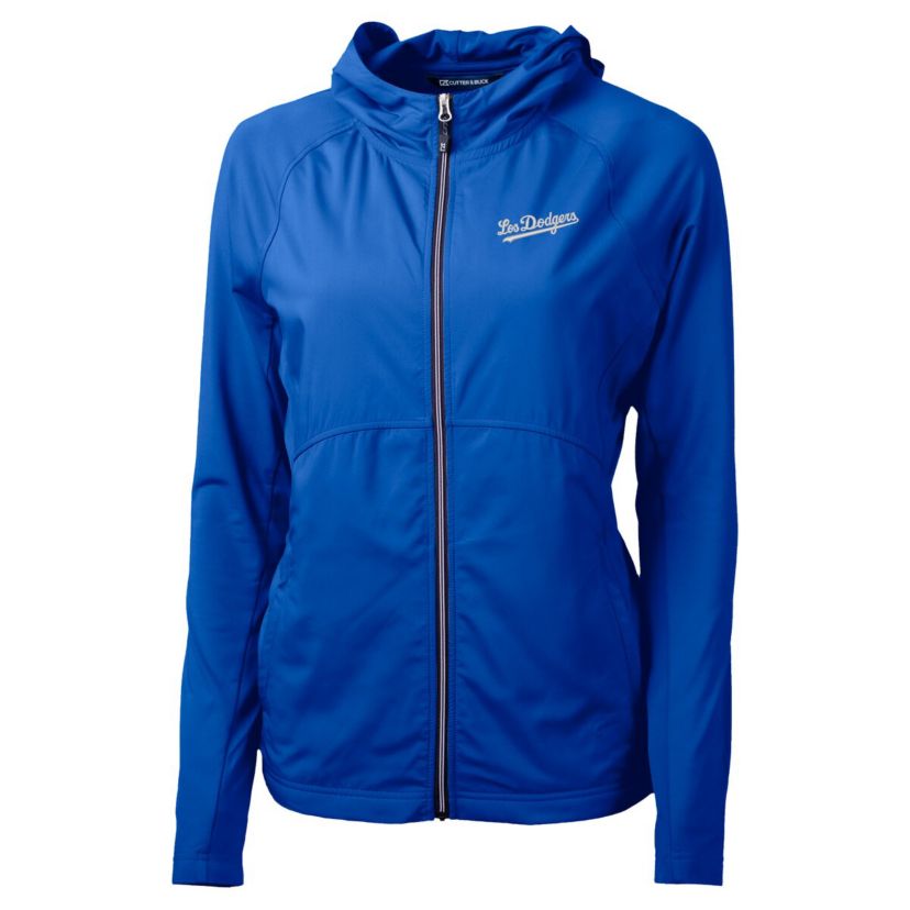 MLB Los Angeles Dodgers City Connect Adapt Eco Knit Hybrid Recycled Full-Zip Hoodie