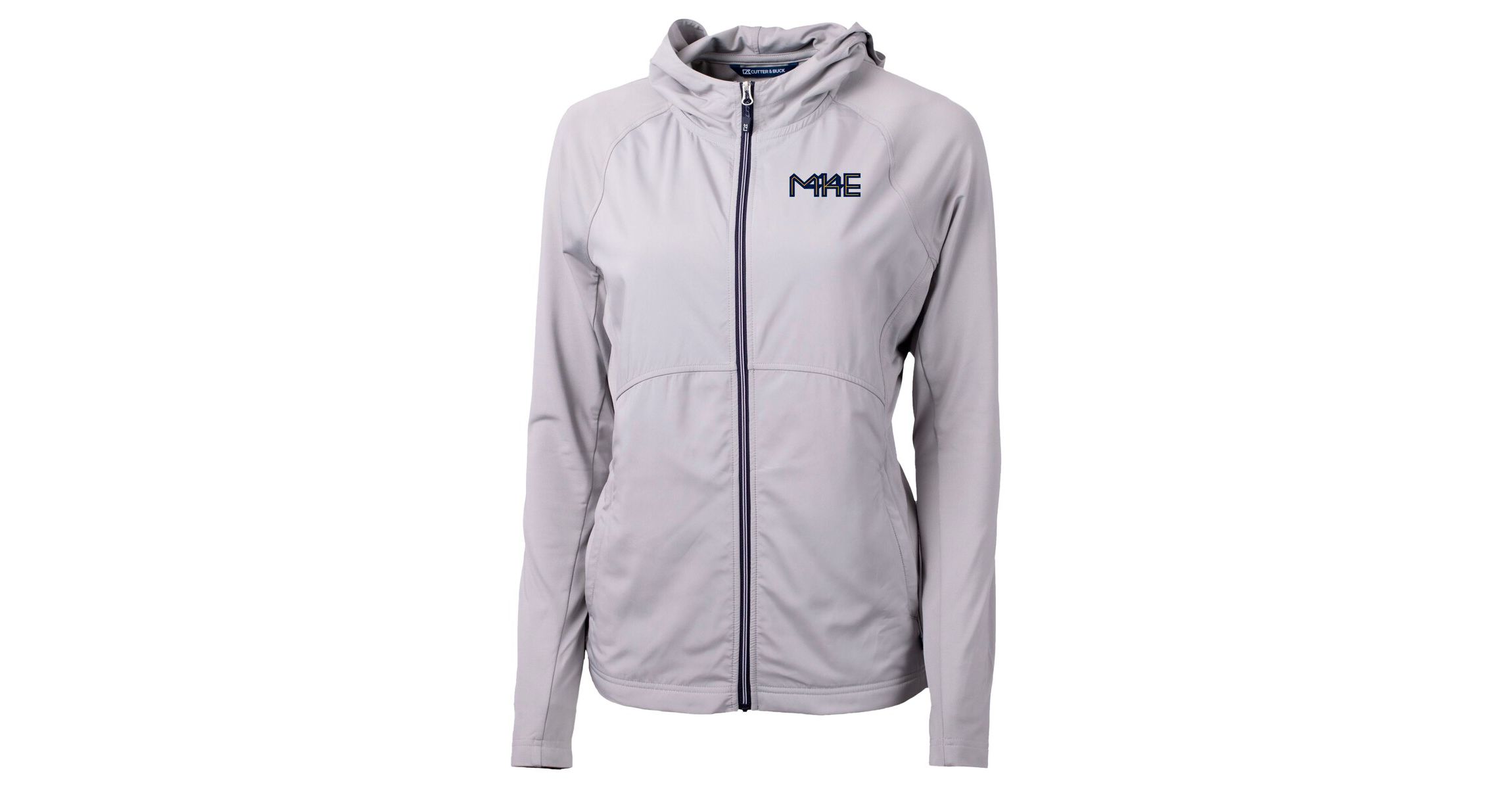 MLB Milwaukee Brewers City Connect Adapt Eco Knit Hybrid Recycled Full-Zip Hoodie