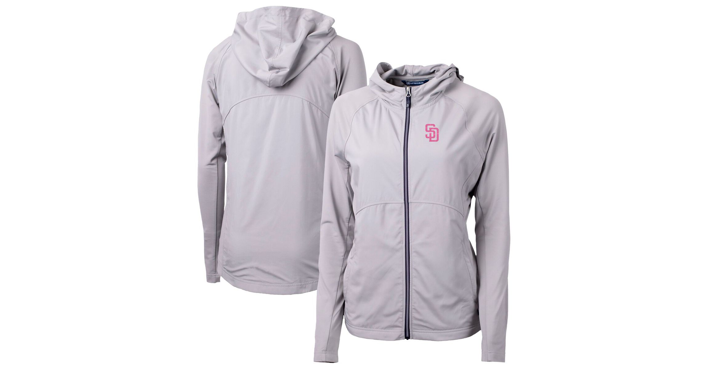 MLB San Diego Padres City Connect Adapt Eco Knit Hybrid Recycled Full-Zip Hoodie