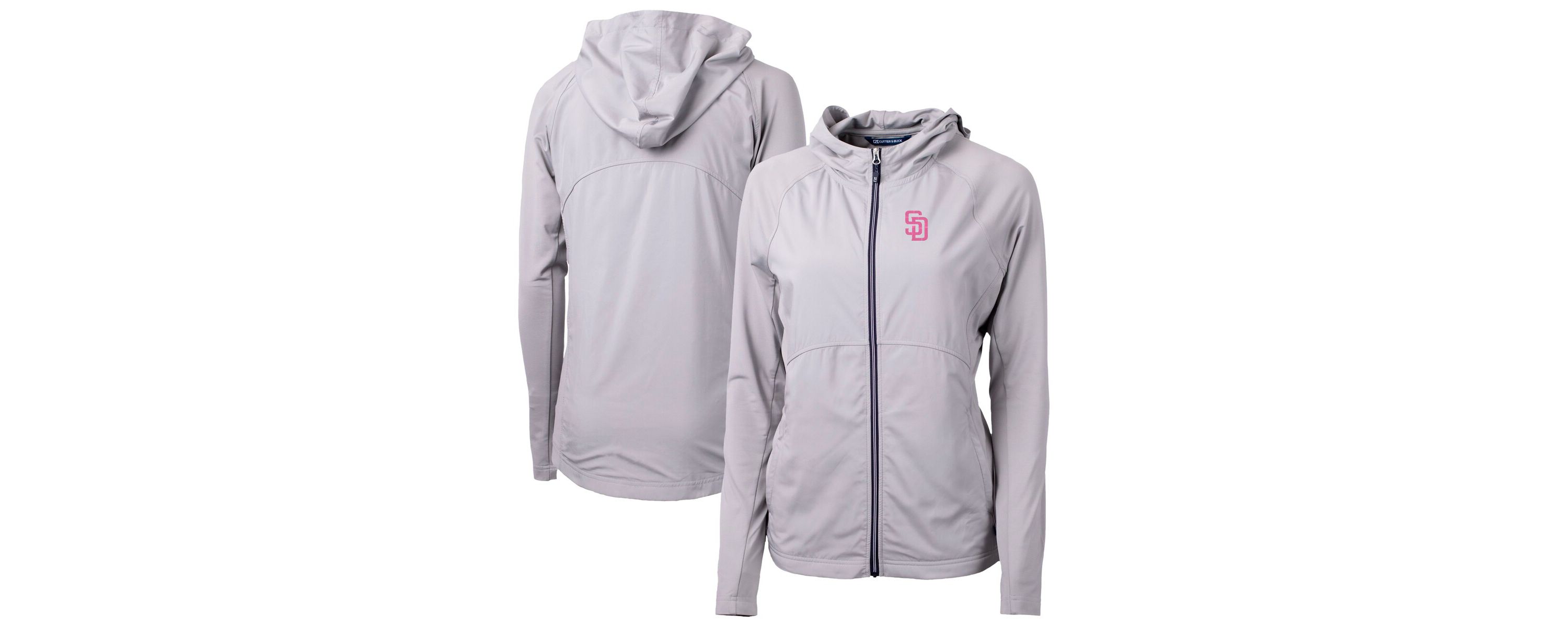 MLB San Diego Padres City Connect Adapt Eco Knit Hybrid Recycled Full-Zip Hoodie