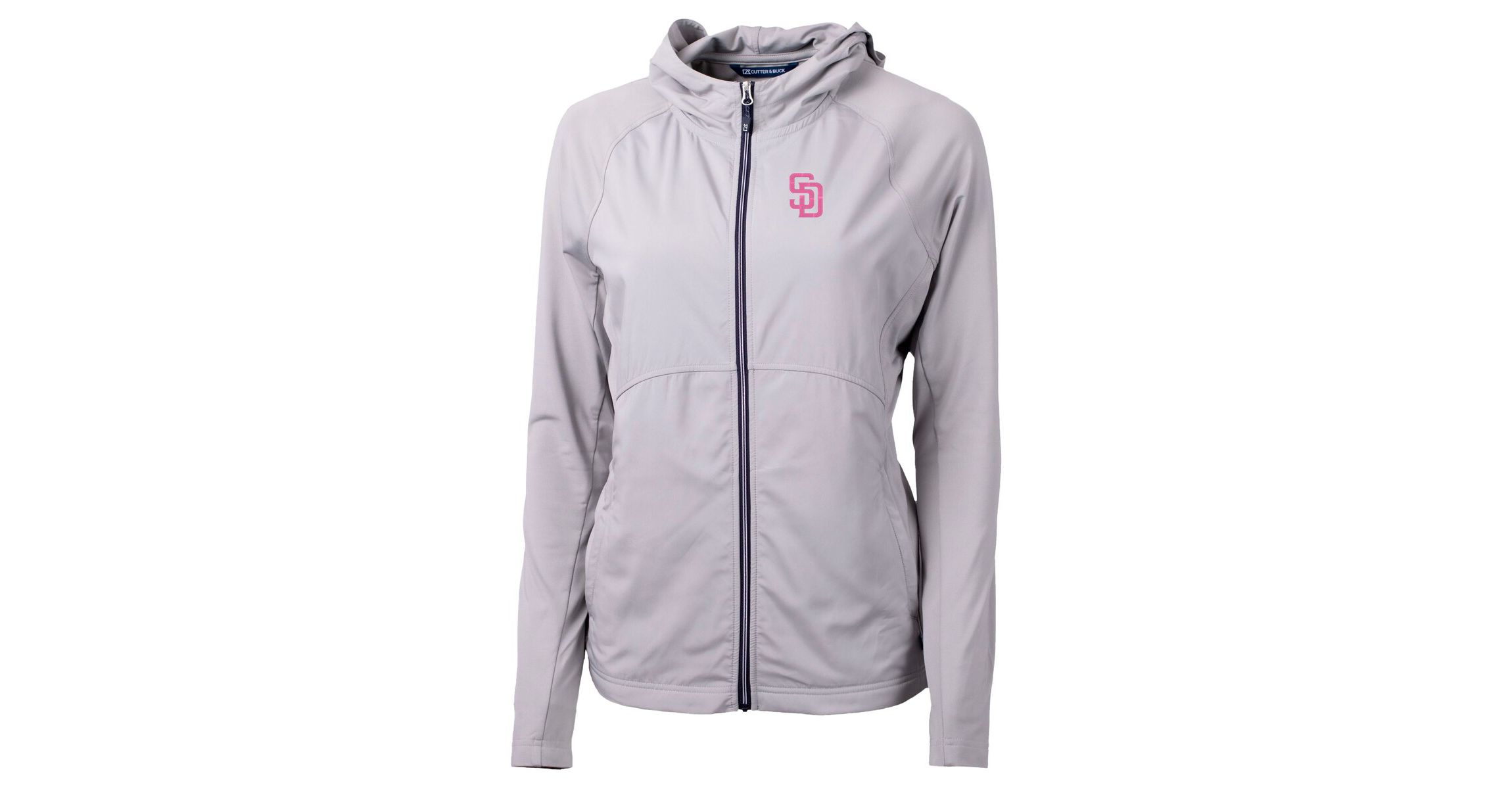 MLB San Diego Padres City Connect Adapt Eco Knit Hybrid Recycled Full-Zip Hoodie