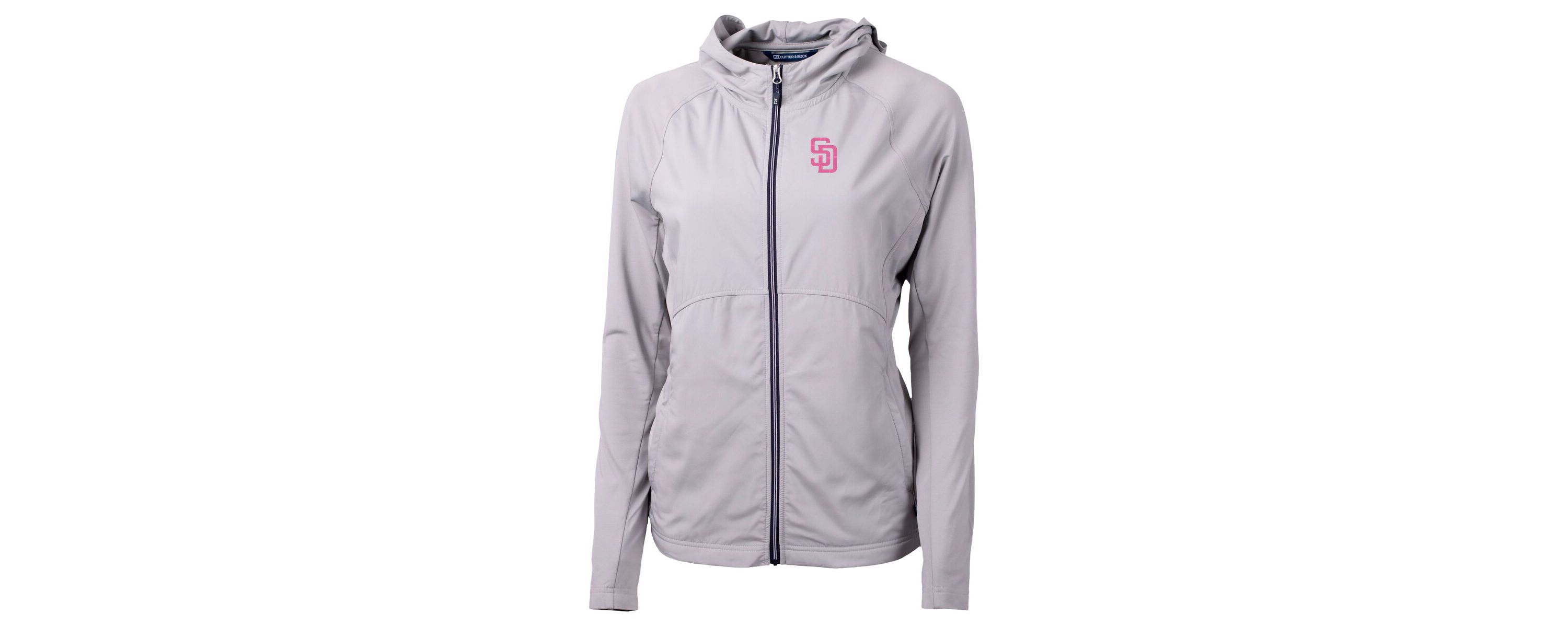 MLB San Diego Padres City Connect Adapt Eco Knit Hybrid Recycled Full-Zip Hoodie