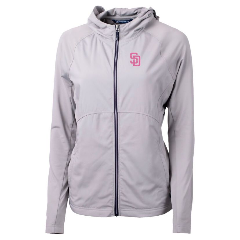 MLB San Diego Padres City Connect Adapt Eco Knit Hybrid Recycled Full-Zip Hoodie
