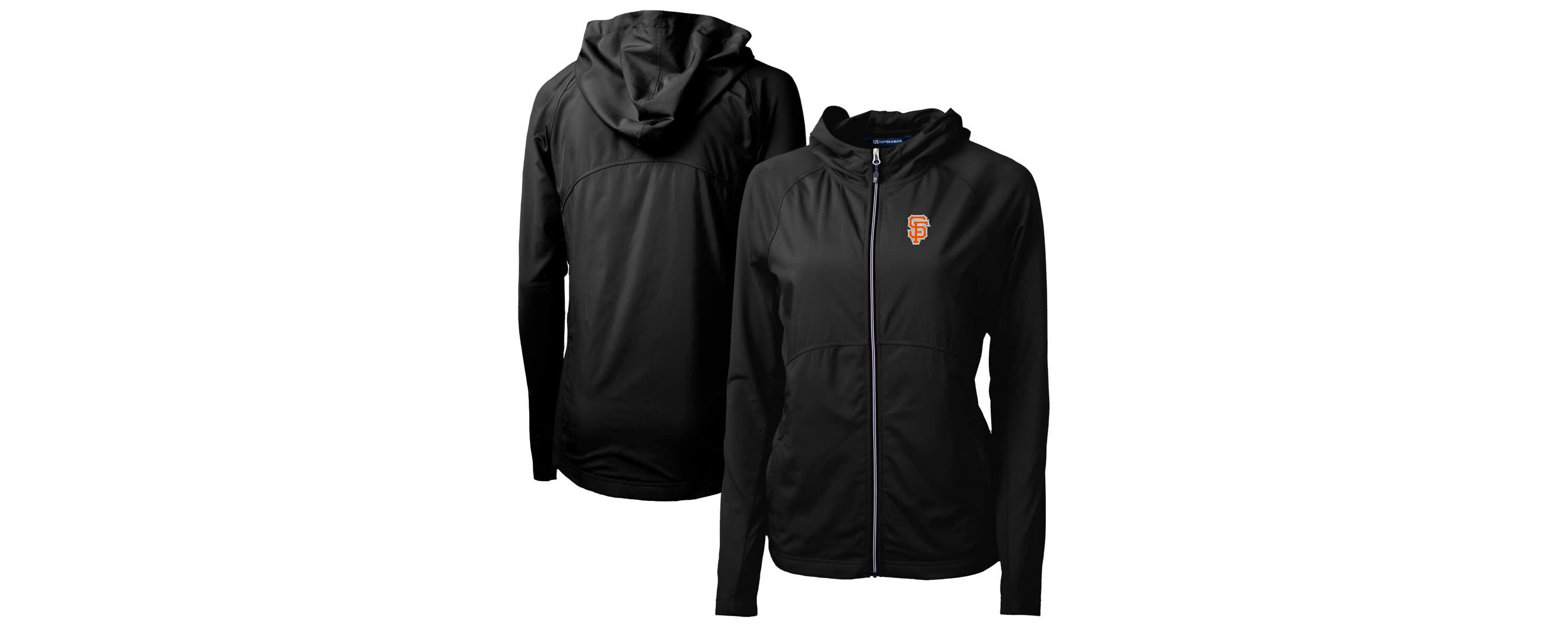 MLB San Francisco Giants City Connect Adapt Eco Knit Hybrid Recycled Full-Zip Hoodie