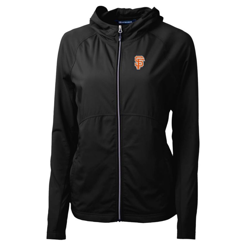MLB San Francisco Giants City Connect Adapt Eco Knit Hybrid Recycled Full-Zip Hoodie