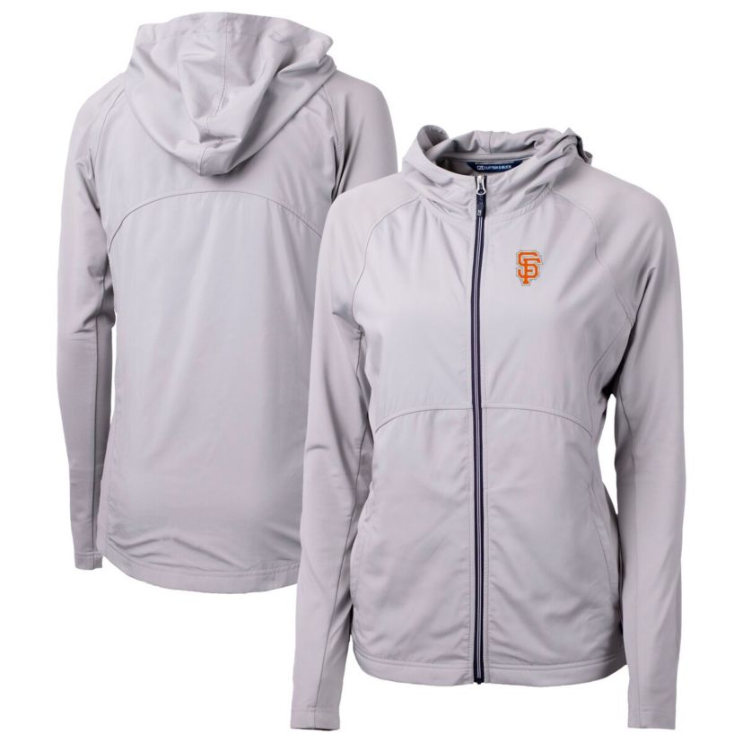 MLB San Francisco Giants City Connect Adapt Eco Knit Hybrid Recycled Full-Zip Hoodie
