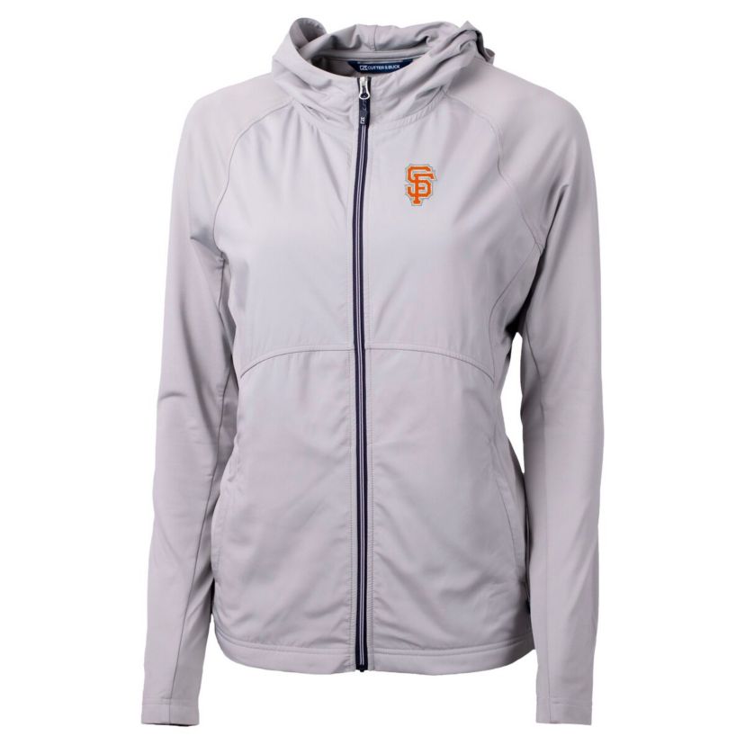 MLB San Francisco Giants City Connect Adapt Eco Knit Hybrid Recycled Full-Zip Hoodie