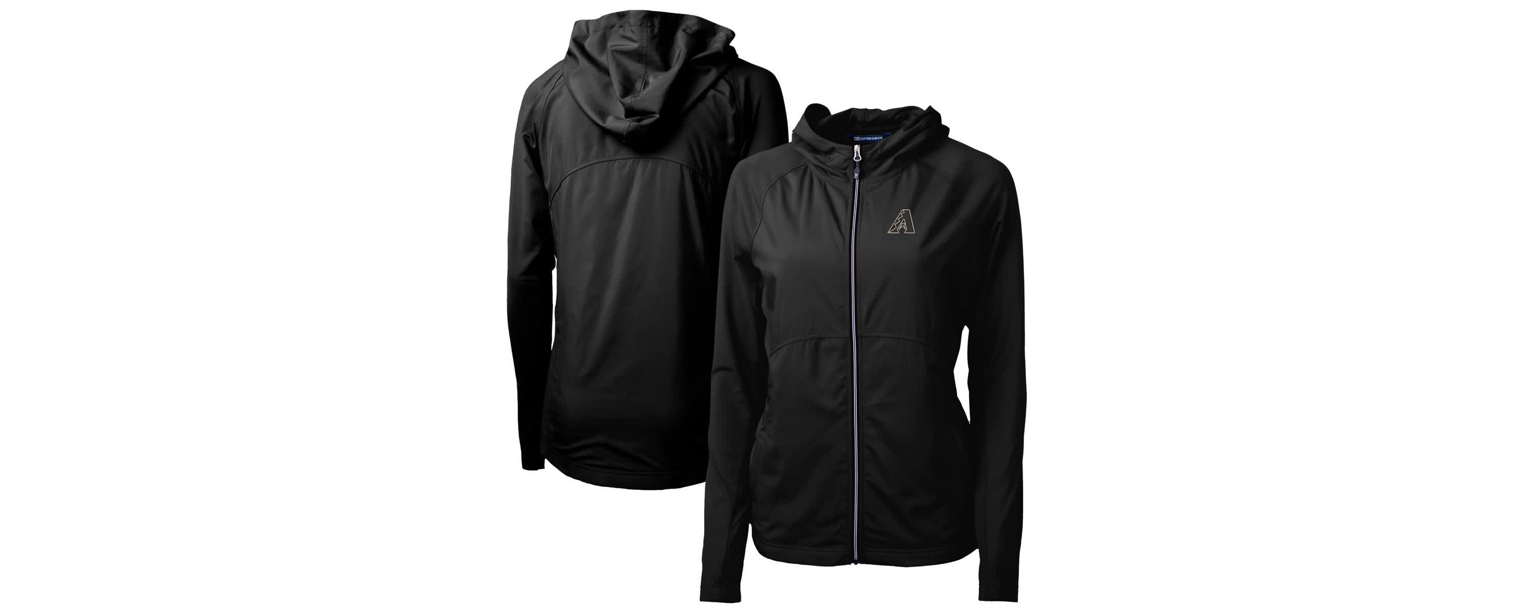 MLB Arizona Diamondbacks City Connect Adapt Eco Knit Hybrid Recycled Full-Zip Hoodie