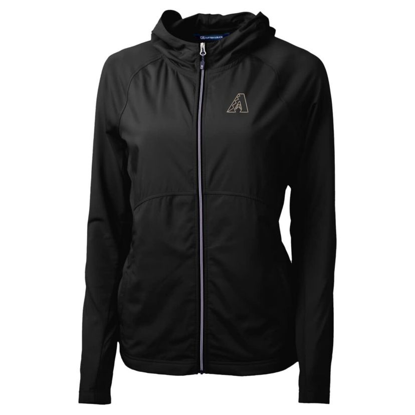 MLB Arizona Diamondbacks City Connect Adapt Eco Knit Hybrid Recycled Full-Zip Hoodie