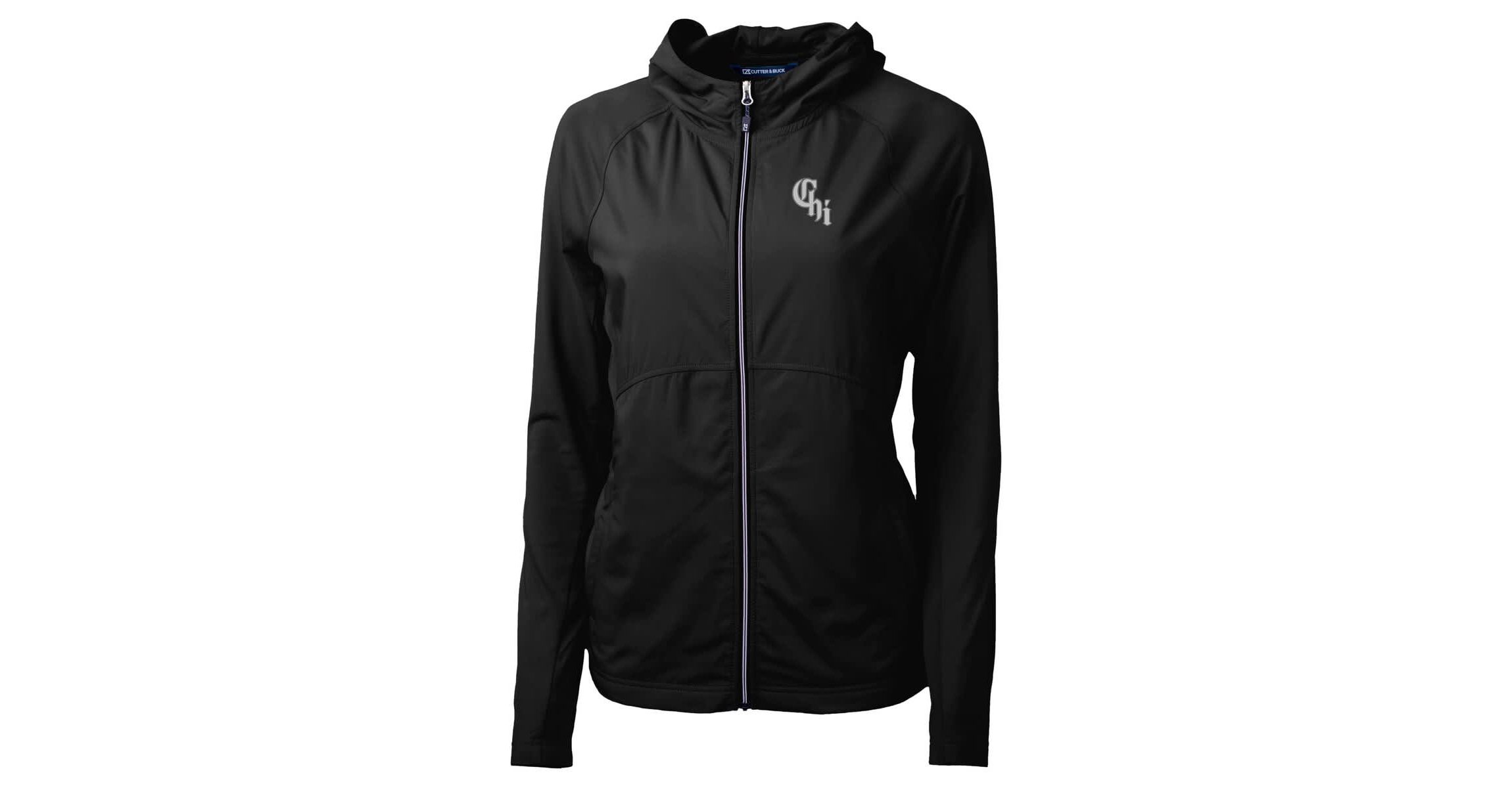 Chicago White Sox MLB Chicago Sox City Connect Adapt Eco Knit Hybrid Recycled Full-Zip Hoodie
