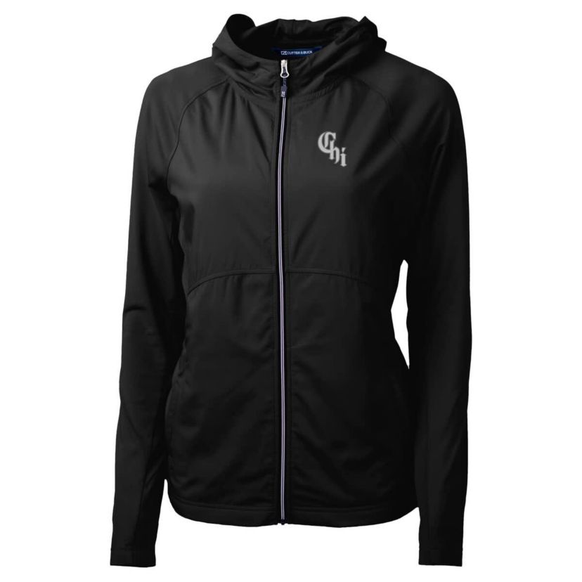 Chicago White Sox MLB Chicago Sox City Connect Adapt Eco Knit Hybrid Recycled Full-Zip Hoodie