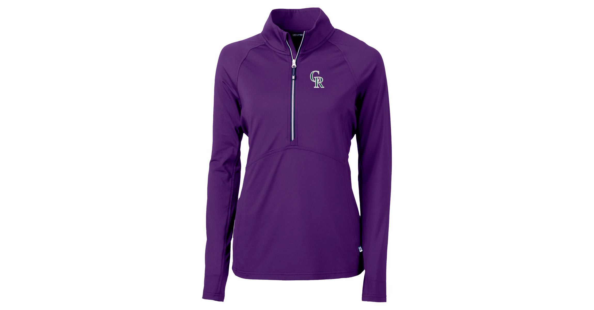 MLB Colorado Rockies City Connect Adapt Eco Knit Recycled Half-Zip Pullover Top