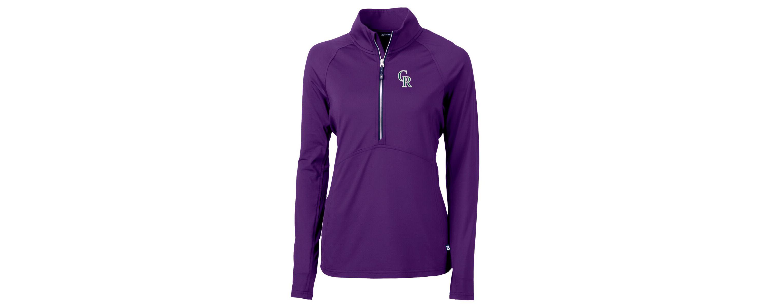 MLB Colorado Rockies City Connect Adapt Eco Knit Recycled Half-Zip Pullover Top