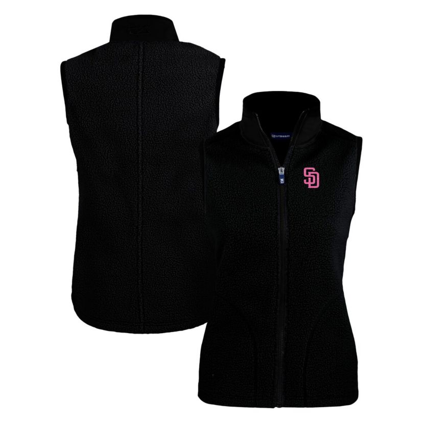 MLB San Diego Padres City Connect Cascade Eco Sherpa Fleece Vest