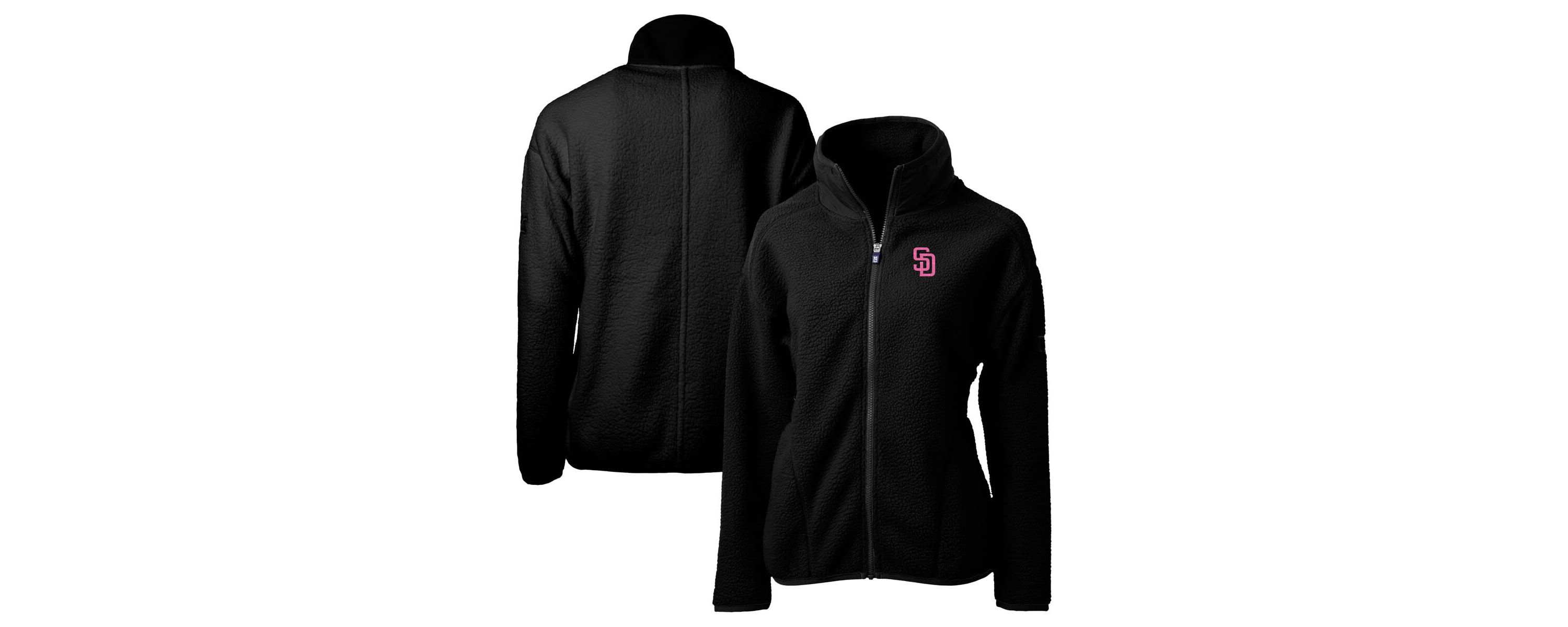 MLB San Diego Padres City Connect Cascade Eco Sherpa Full-Zip Jacket
