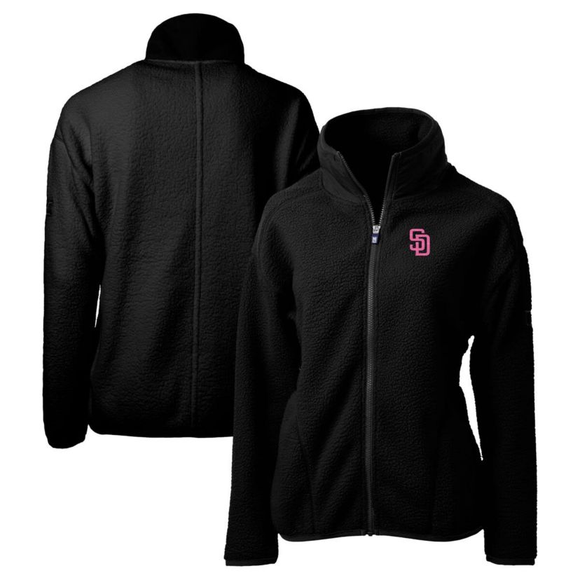 MLB San Diego Padres City Connect Cascade Eco Sherpa Full-Zip Jacket