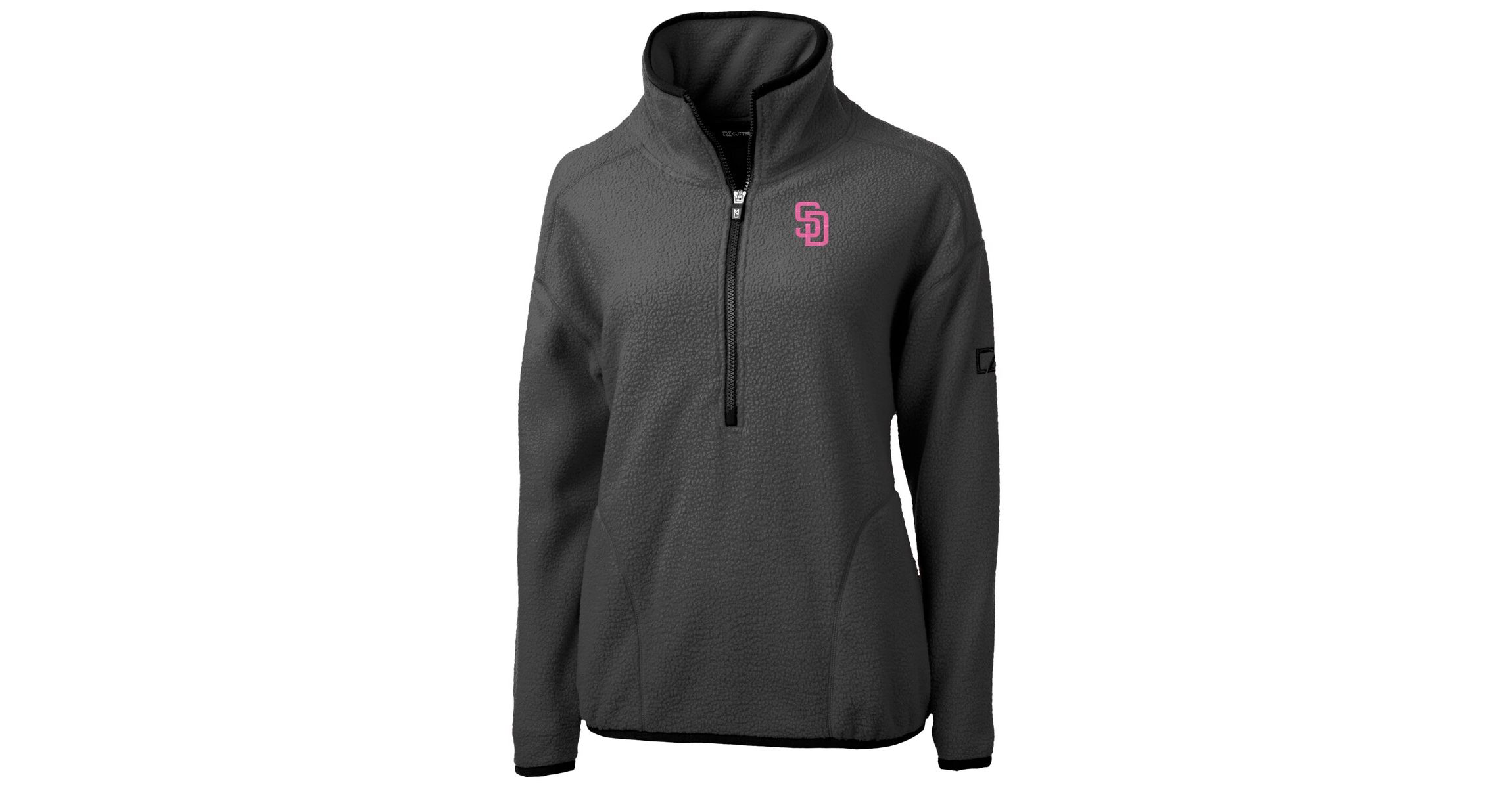 MLB San Diego Padres City Connect Cascade Eco Sherpa Half-Zip Pullover Jacket