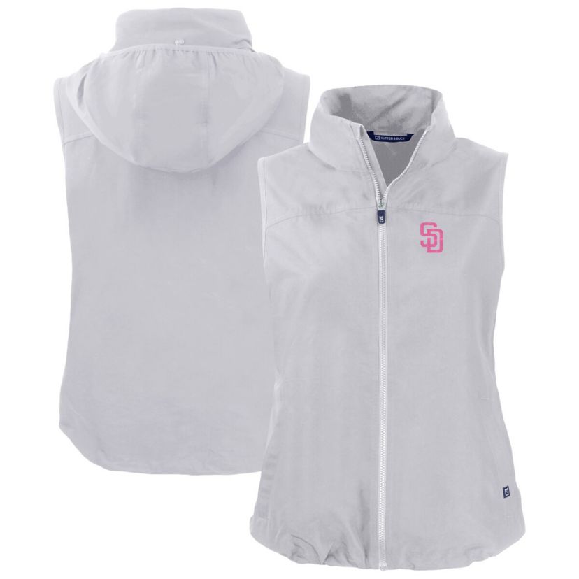 MLB San Diego Padres City Connect Charter Eco Recycled Full-Zip Vest