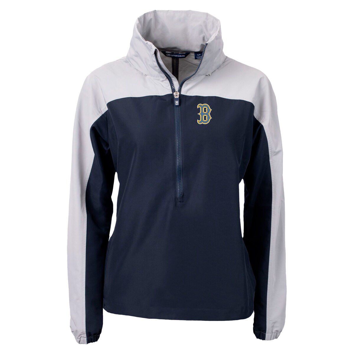 Boston Red Sox MLB Boston Sox City Connect Charter Eco Recycled Half-Zip Anorak Jacket