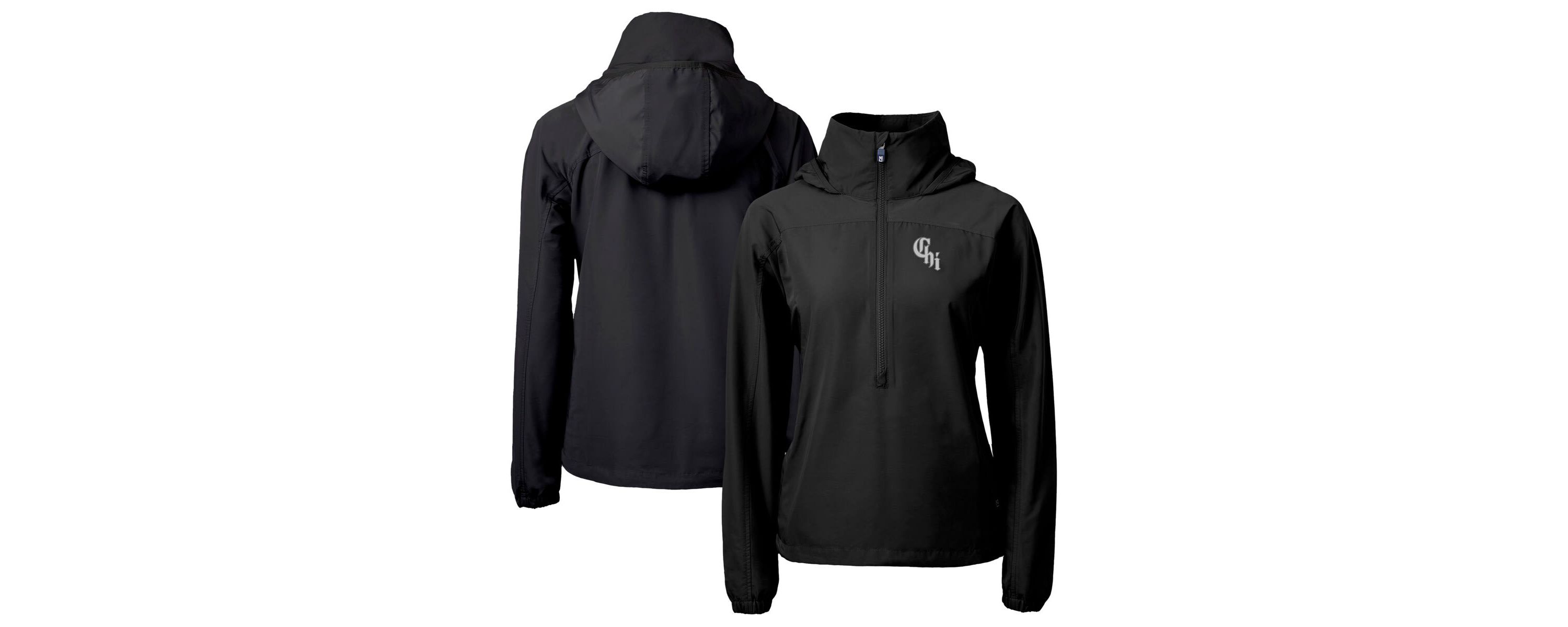 Chicago White Sox MLB Chicago Sox City Connect Charter Eco Recycled Half-Zip Anorak Jacket