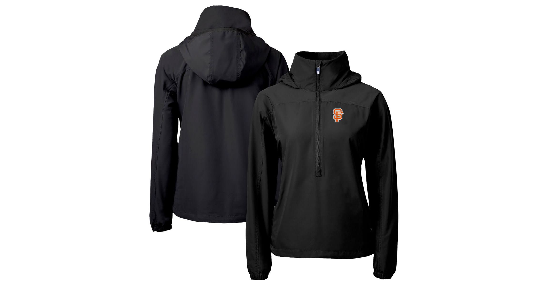 MLB San Francisco Giants City Connect Charter Eco Recycled Half-Zip Anorak Jacket
