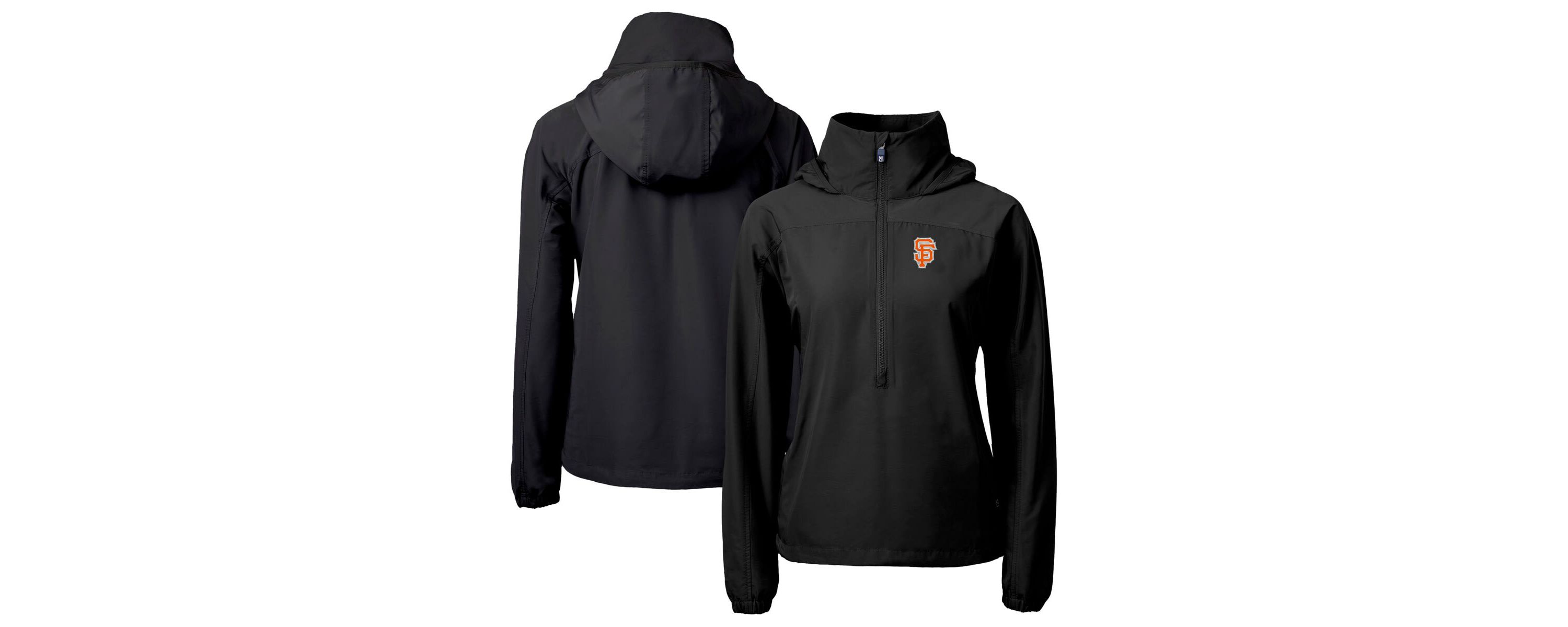 MLB San Francisco Giants City Connect Charter Eco Recycled Half-Zip Anorak Jacket