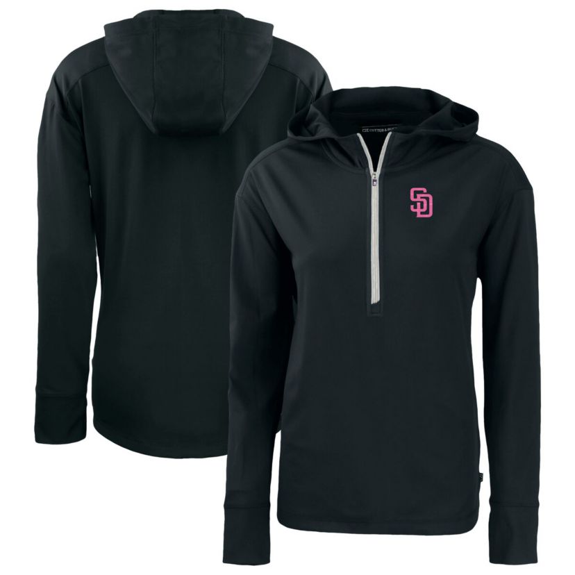 MLB San Diego Padres City Connect Daybreak Eco Recycled Half-Zip Hoodie