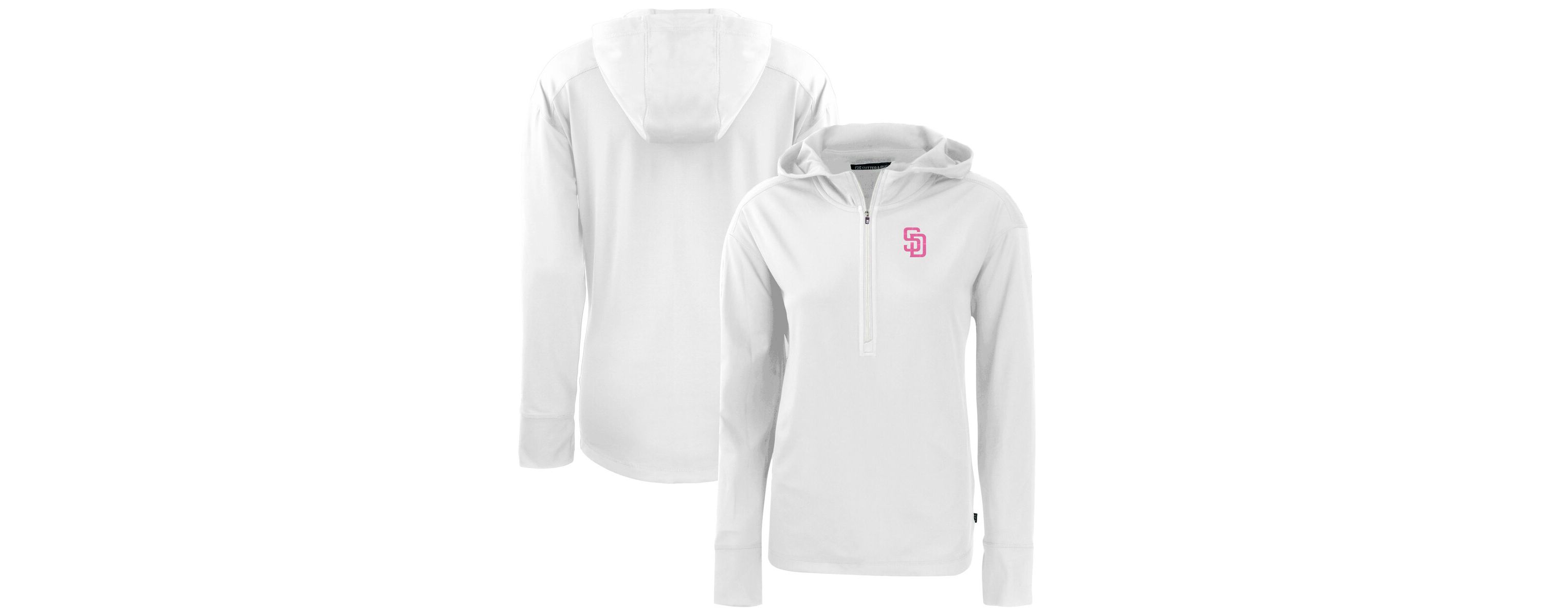 MLB San Diego Padres City Connect Daybreak Eco Recycled Half-Zip Hoodie