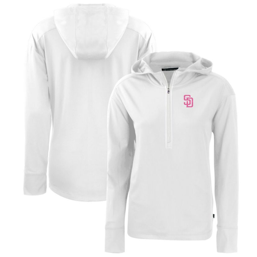 MLB San Diego Padres City Connect Daybreak Eco Recycled Half-Zip Hoodie