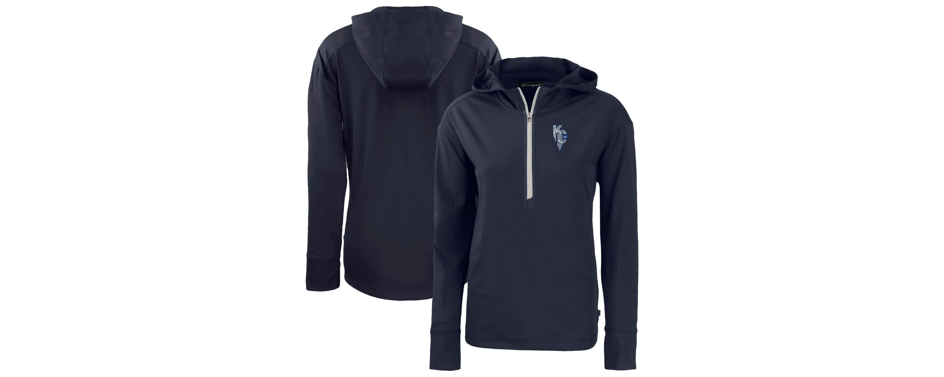MLB Kansas City Royals City Connect Daybreak Eco Recycled Half-Zip Hoodie