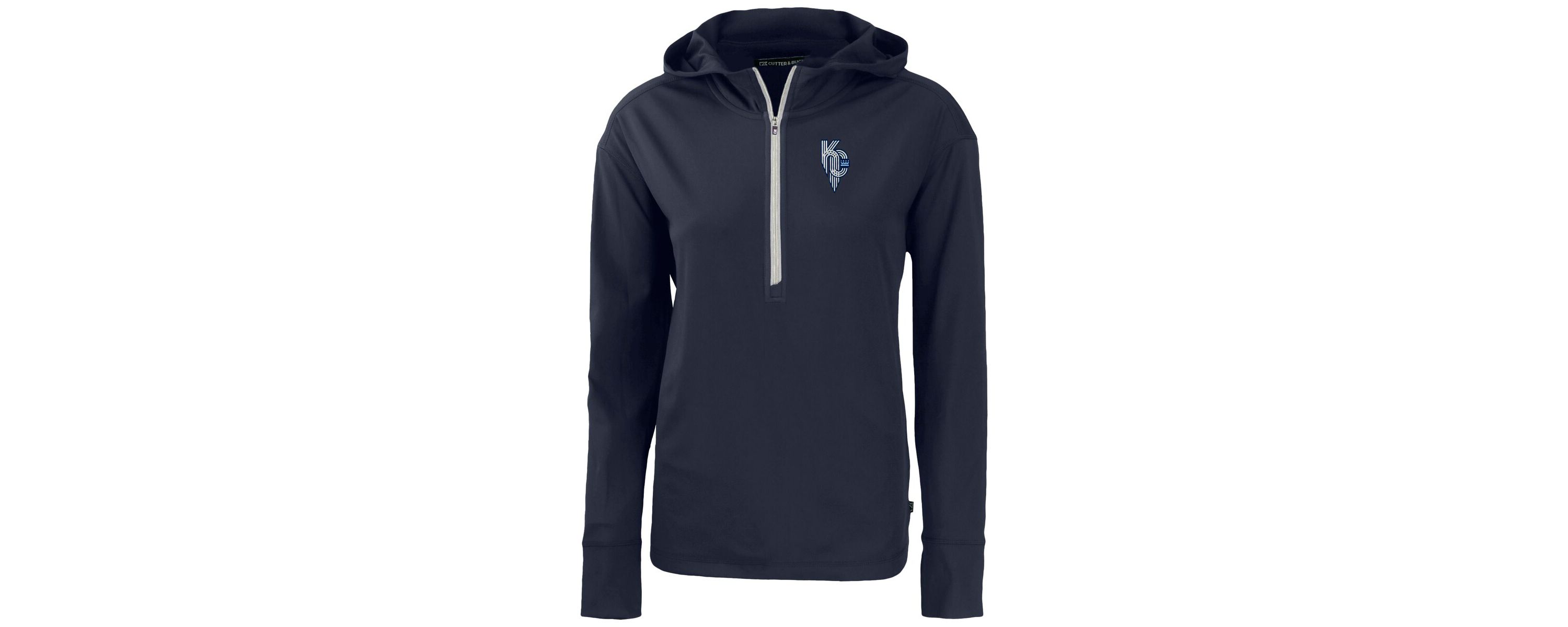 MLB Kansas City Royals City Connect Daybreak Eco Recycled Half-Zip Hoodie
