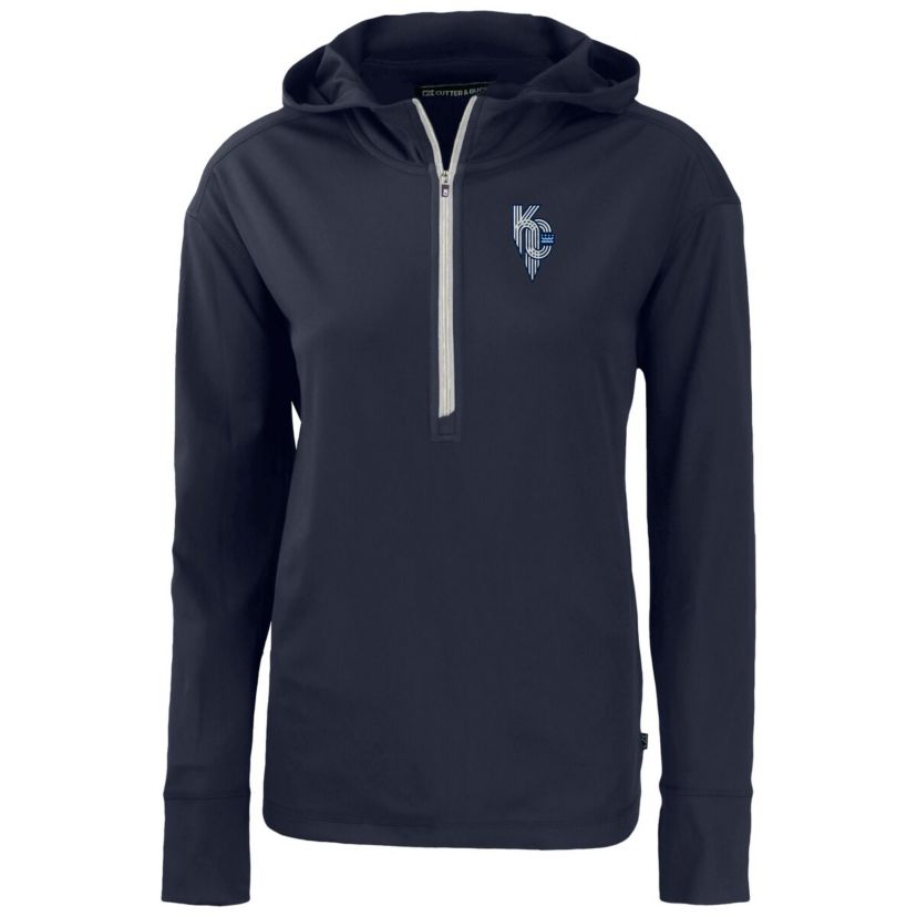 MLB Kansas City Royals City Connect Daybreak Eco Recycled Half-Zip Hoodie
