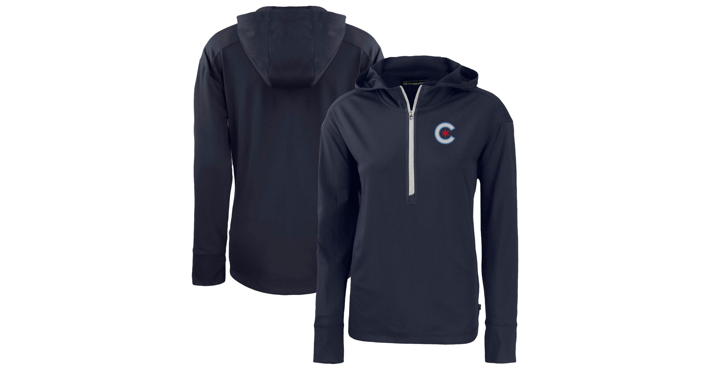 MLB Chicago Cubs City Connect Daybreak Eco Recycled Half-Zip Hoodie