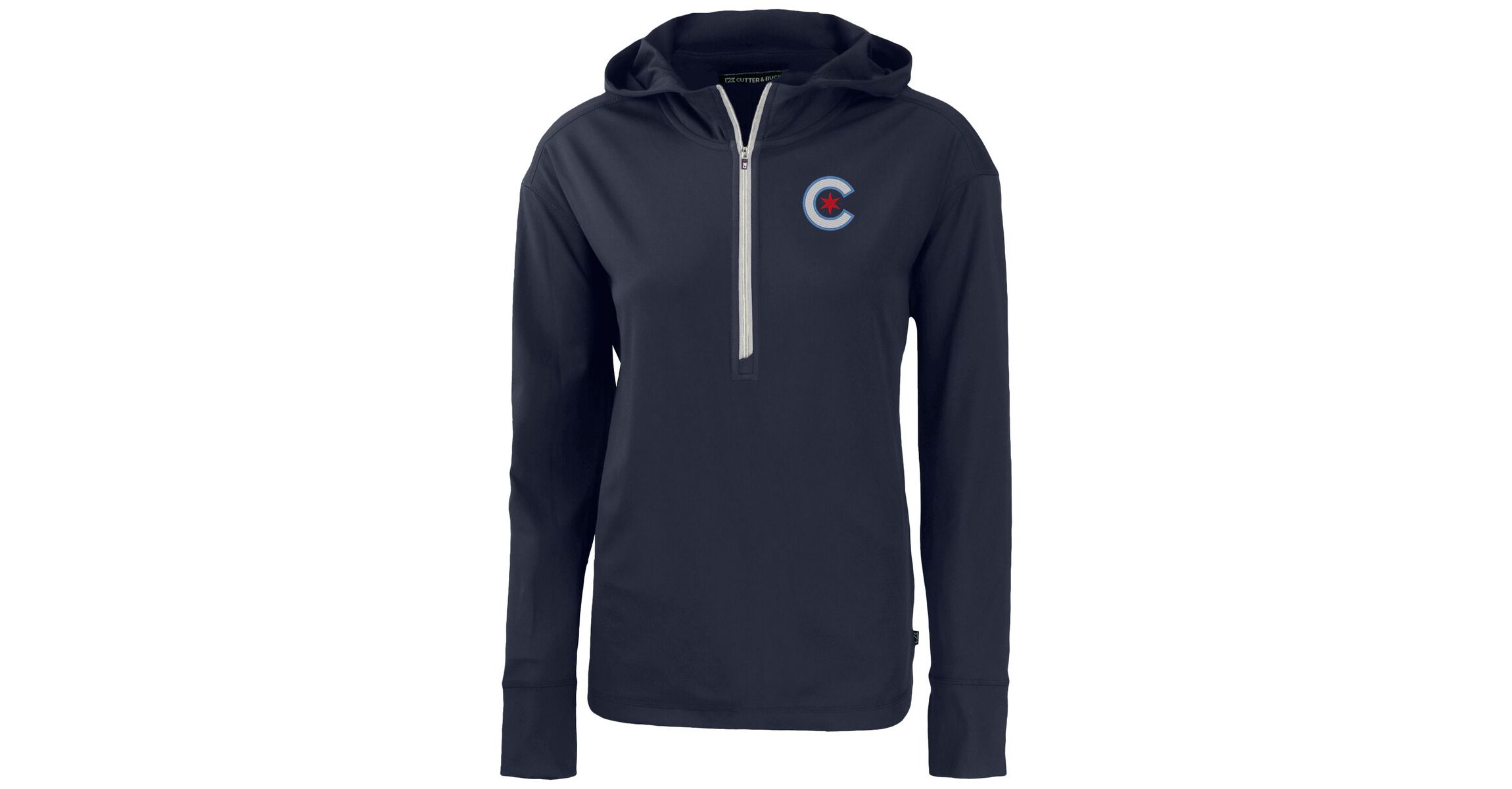MLB Chicago Cubs City Connect Daybreak Eco Recycled Half-Zip Hoodie