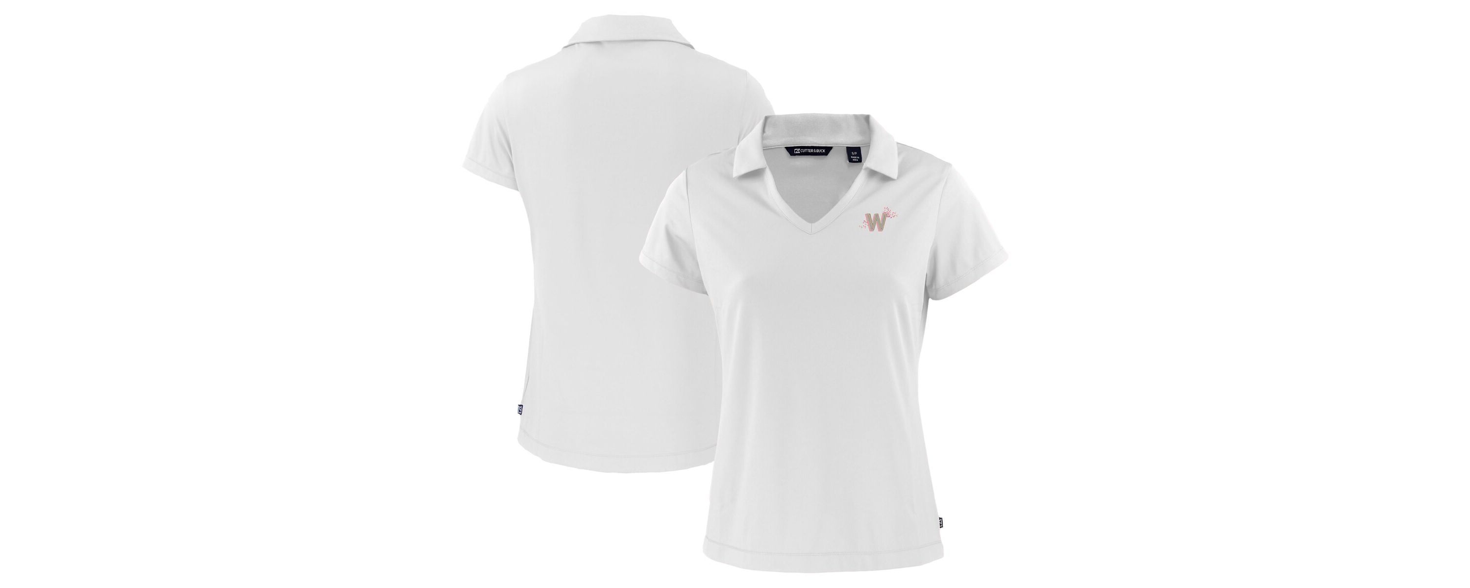 MLB Washington Nationals City Connect Daybreak Eco Recycled V-Neck Polo