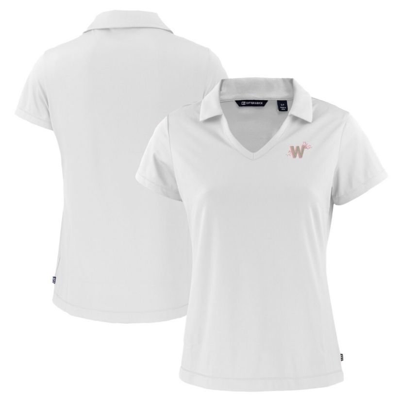 MLB Washington Nationals City Connect Daybreak Eco Recycled V-Neck Polo