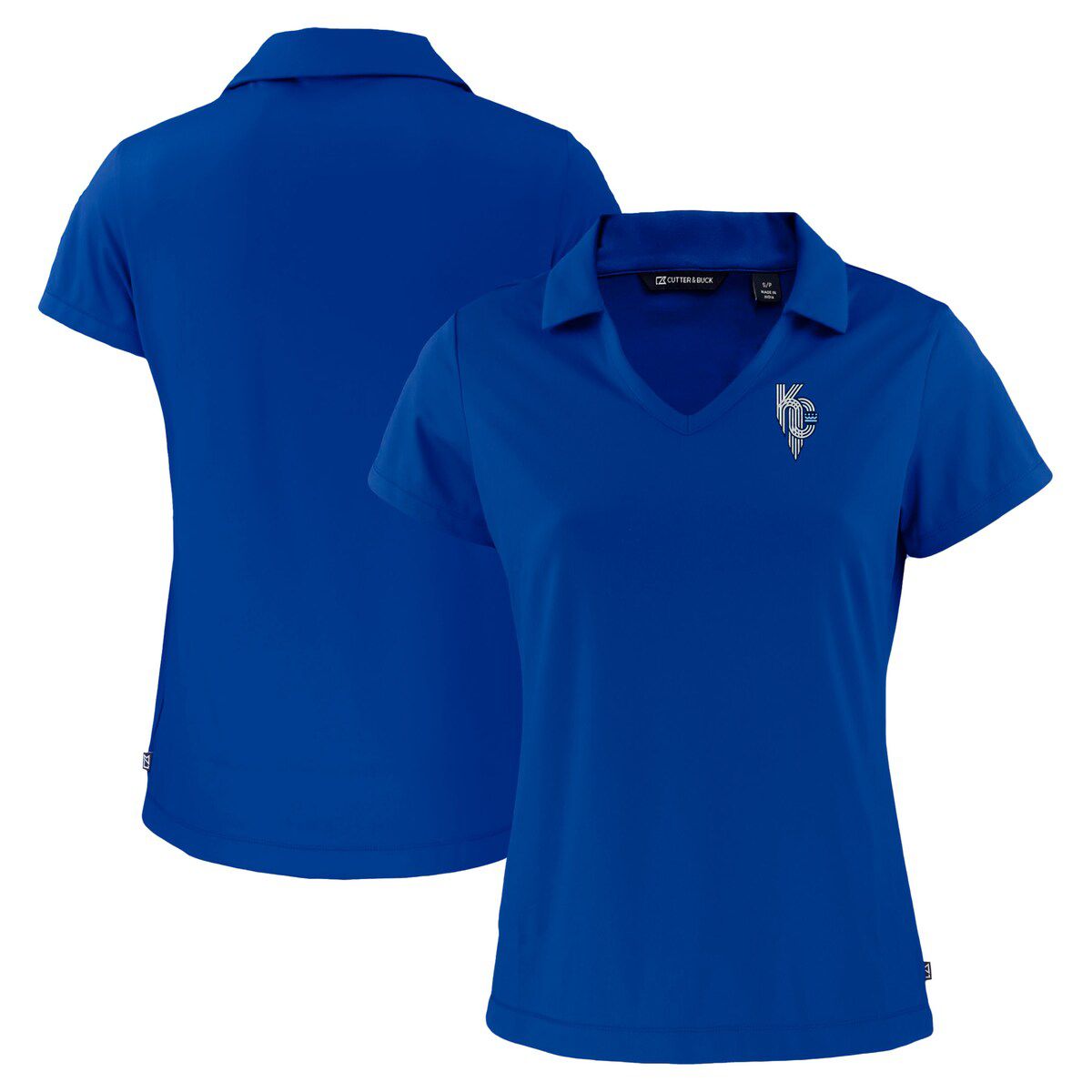 MLB Kansas City Royals City Connect Daybreak Eco Recycled V-Neck Polo