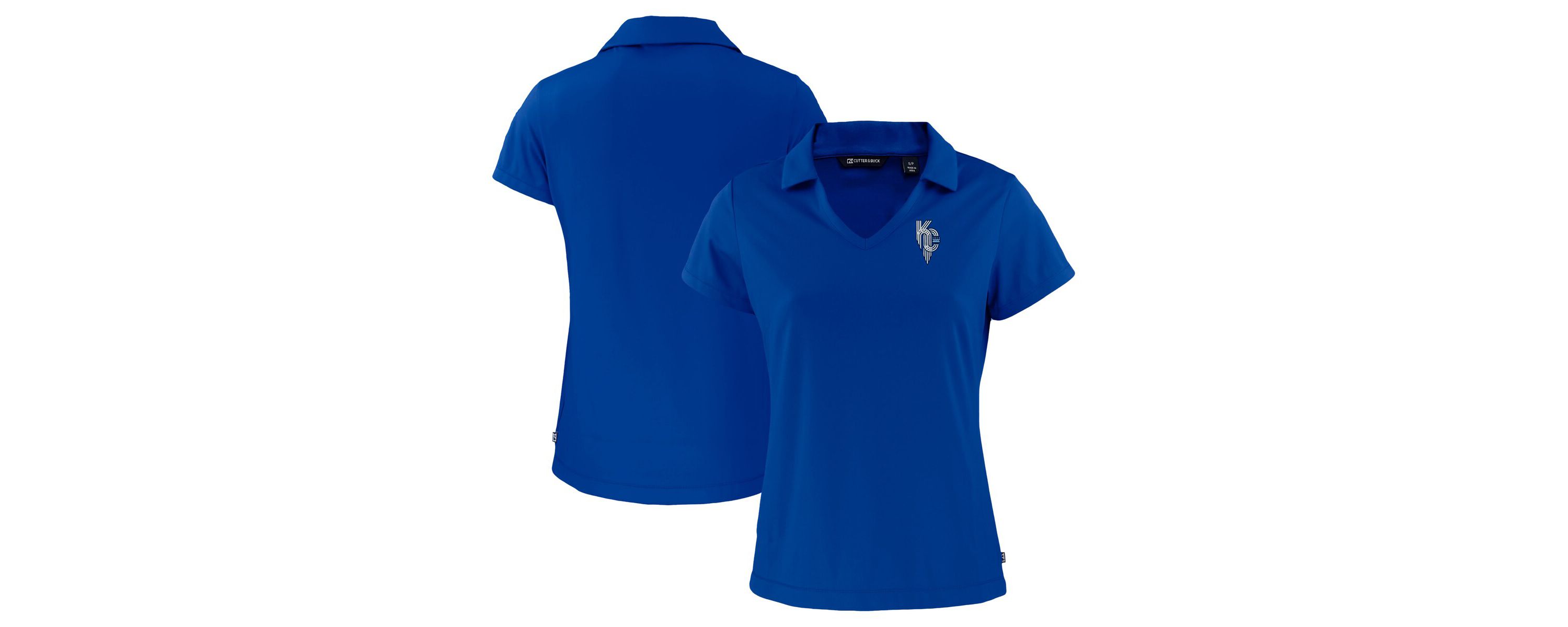 MLB Kansas City Royals City Connect Daybreak Eco Recycled V-Neck Polo