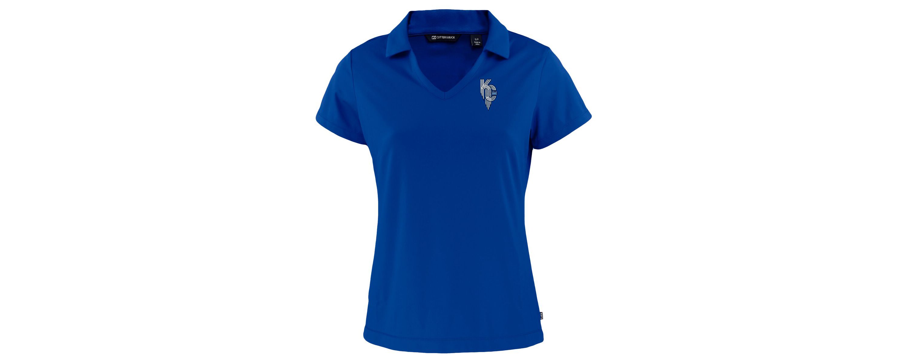 MLB Kansas City Royals City Connect Daybreak Eco Recycled V-Neck Polo