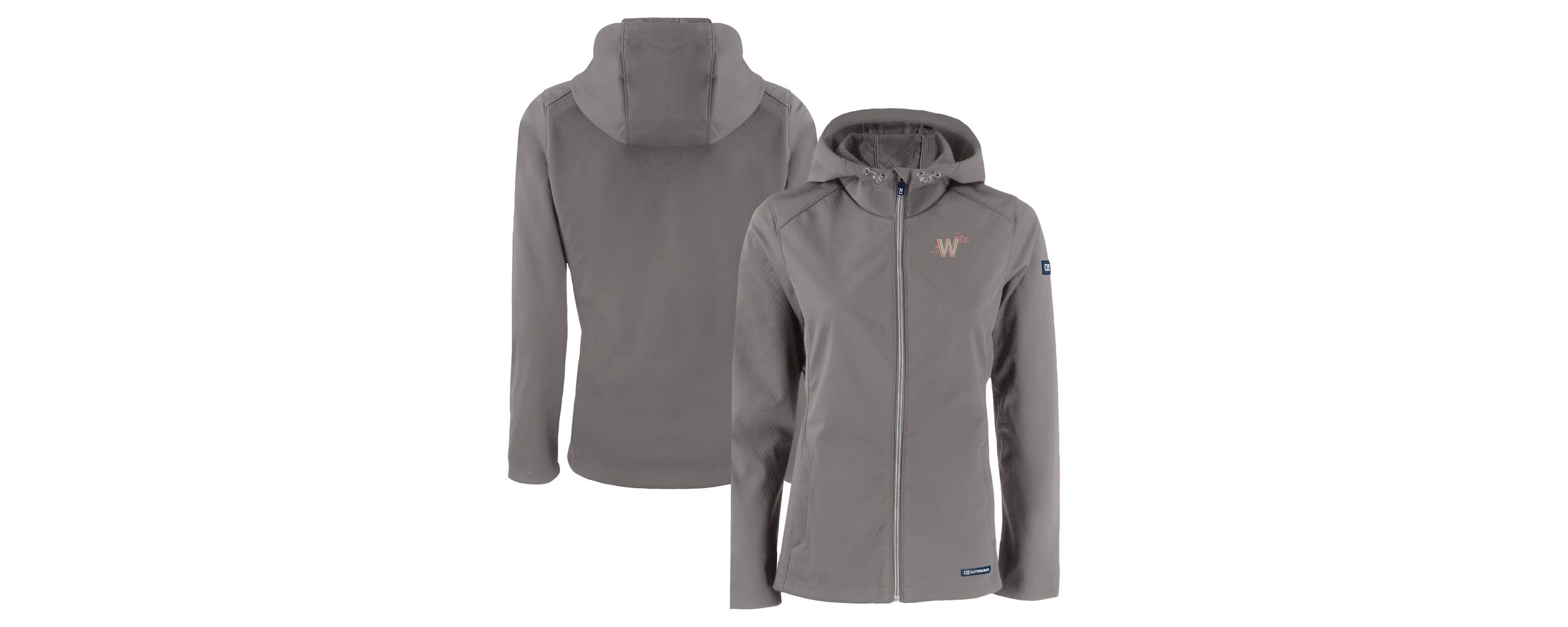 MLB Washington Nationals City Connect Evoke Eco Softshell Recycled Full-Zip Hoodie Jacket