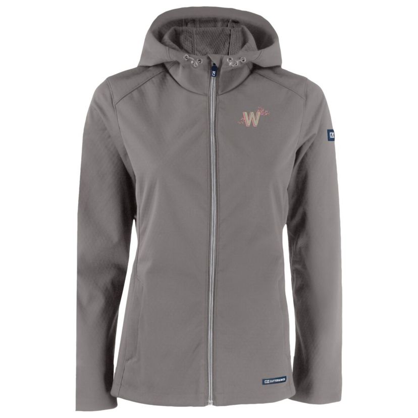 MLB Washington Nationals City Connect Evoke Eco Softshell Recycled Full-Zip Hoodie Jacket
