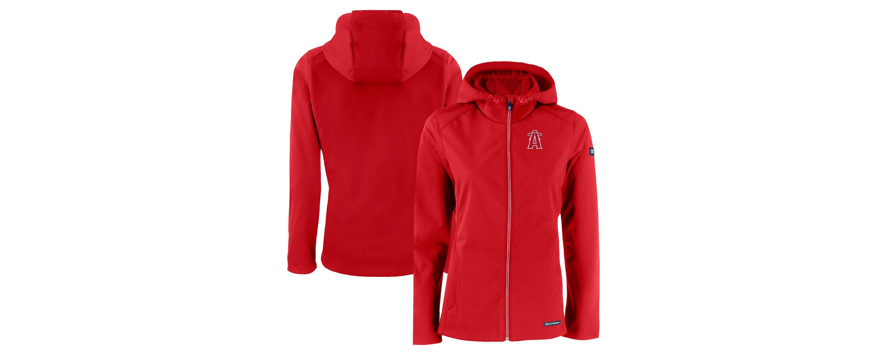 MLB Los Angeles Angels City Connect Evoke Eco Softshell Recycled Full-Zip Hoodie Jacket