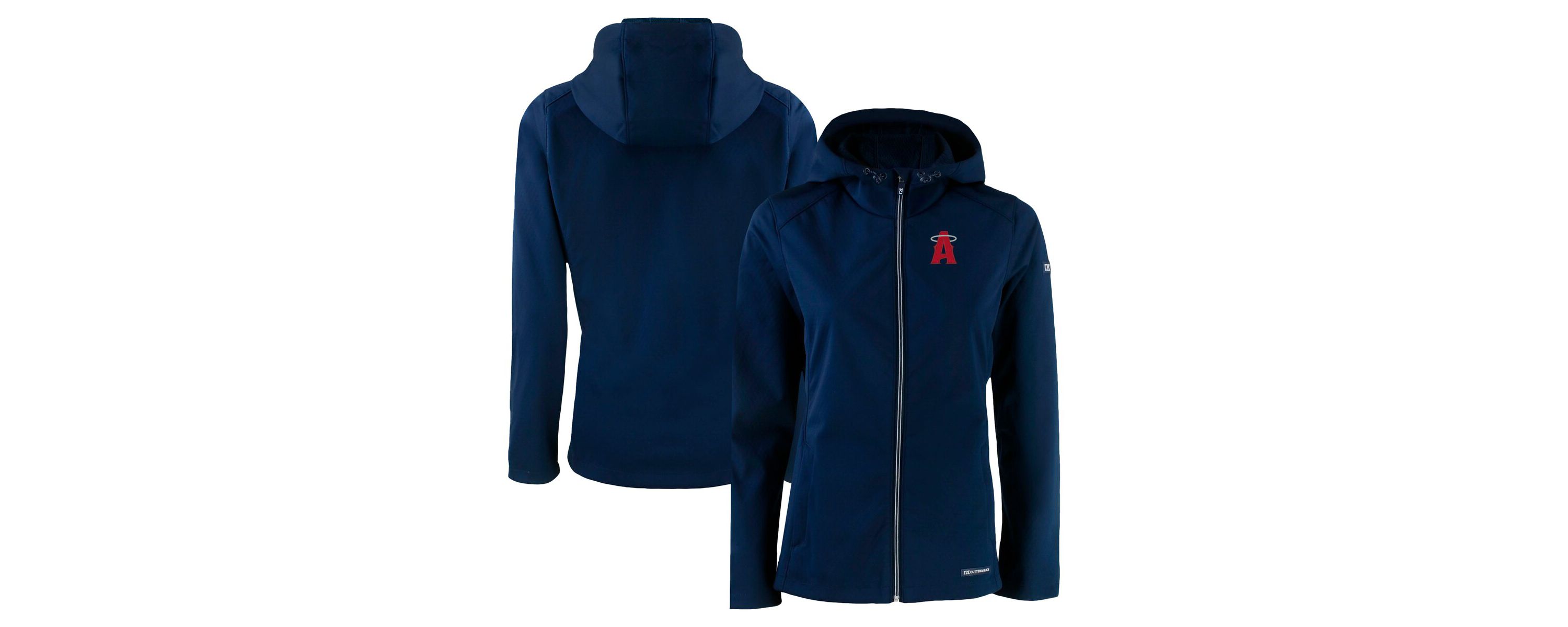 MLB Los Angeles Angels City Connect Evoke Eco Softshell Recycled Full-Zip Hoodie Jacket