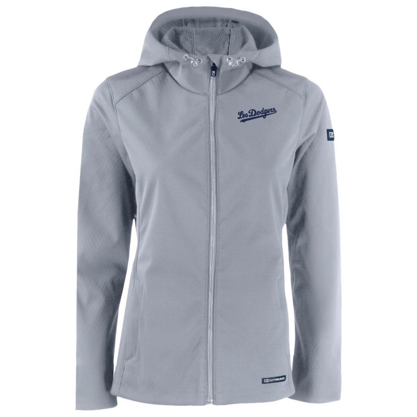 MLB Los Angeles Dodgers City Connect Evoke Eco Softshell Recycled Full-Zip Hoodie Jacket
