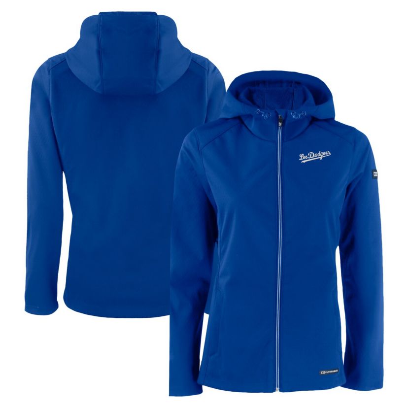 MLB Los Angeles Dodgers City Connect Evoke Eco Softshell Recycled Full-Zip Hoodie Jacket