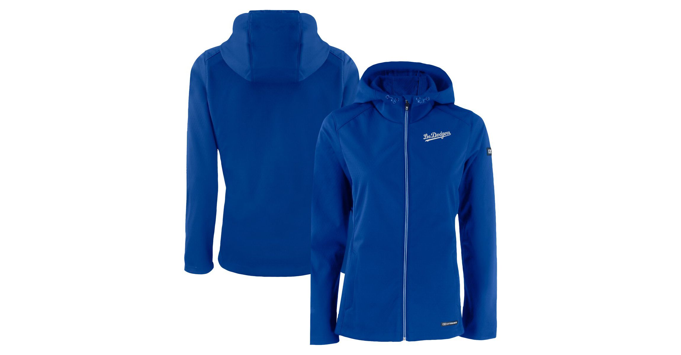 MLB Los Angeles Dodgers City Connect Evoke Eco Softshell Recycled Full-Zip Hoodie Jacket