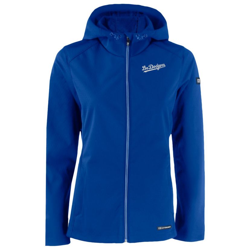 MLB Los Angeles Dodgers City Connect Evoke Eco Softshell Recycled Full-Zip Hoodie Jacket