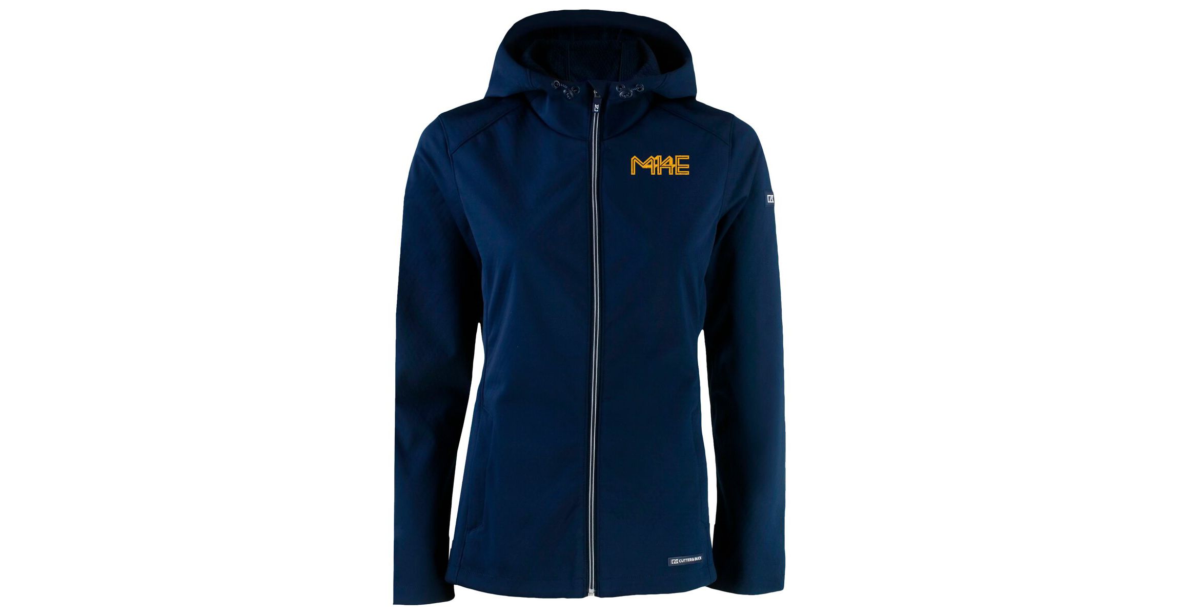 MLB Milwaukee Brewers City Connect Evoke Eco Softshell Recycled Full-Zip Hoodie Jacket