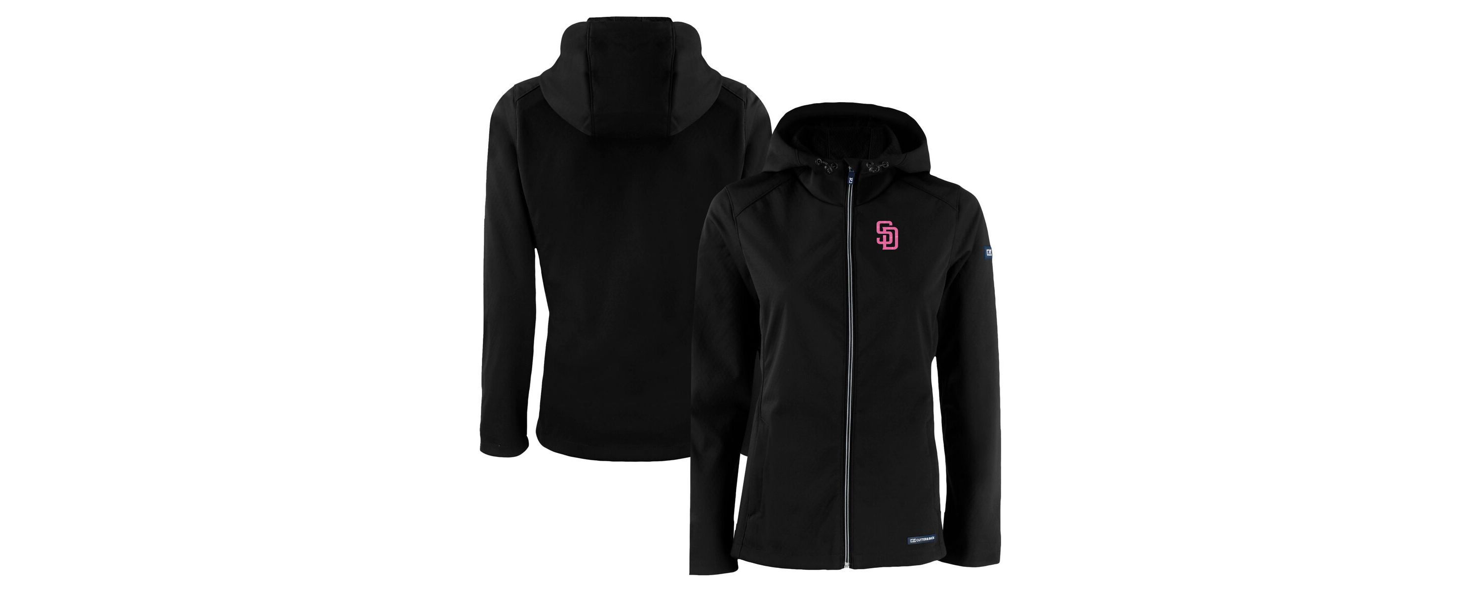 MLB San Diego Padres City Connect Evoke Eco Softshell Recycled Full-Zip Hoodie Jacket